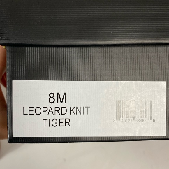 NEW J/SLIDES Leopard Tiger Knit Slip On Sneakers - Picture 9 of 9